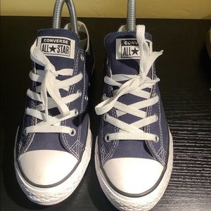 Navy Blue Converse